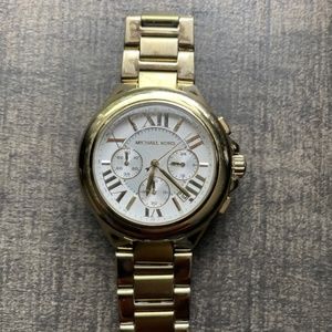 Michael Kors stainless steel gold-tone  Chronograph